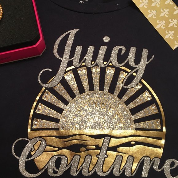 RARE new vintage juicy couture tee shirt and 2 bracelet set ! - Picture 8 of 13